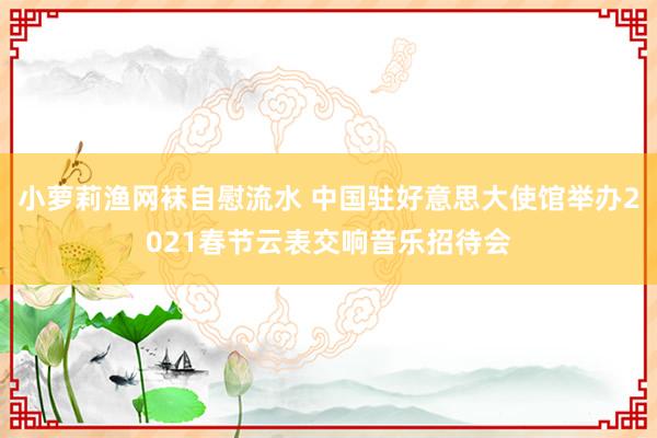 小萝莉渔网袜自慰流水 中国驻好意思大使馆举办2021春节云表交响音乐招待会